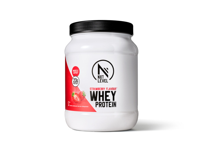 NXT Level Whey protein strawberry flavour (500g)