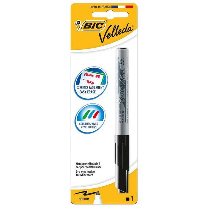 Bic Velleda whiteboard marker zwart