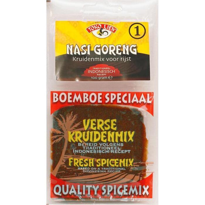 Kruidenmix voor Nasi Goreng (zak, 100g)