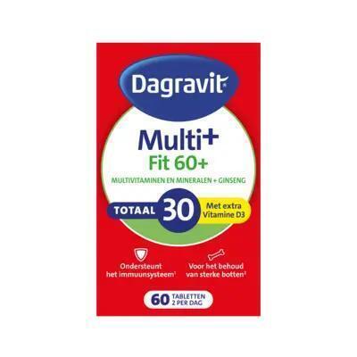 Dagravit Vitaal 60+ totaal multivitaminen