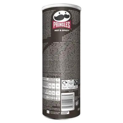 Pringles, Hot & Spicy (buis, 165g)