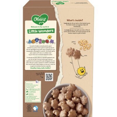 Olvarit Up! Peuter Crunchies cacao (70g)