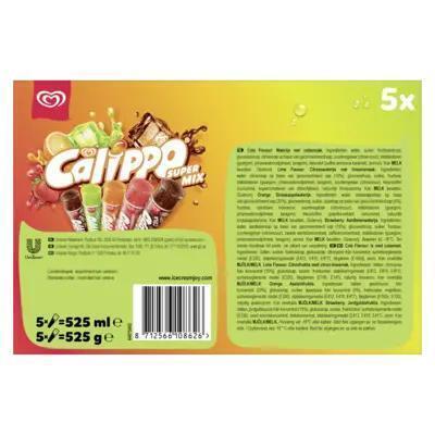 Calippo Supermix 5 st (Stuk, 525g)