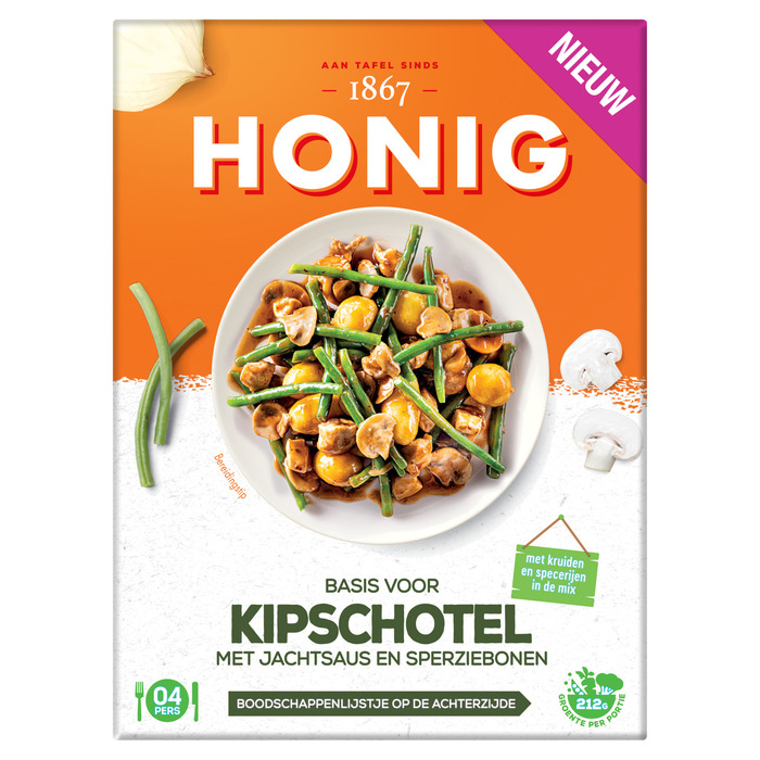 Honig Basis voor Kipschotel Jachtsaus 48g (48g)