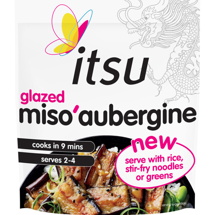 Itsu Glazed miso aubergine (330g)