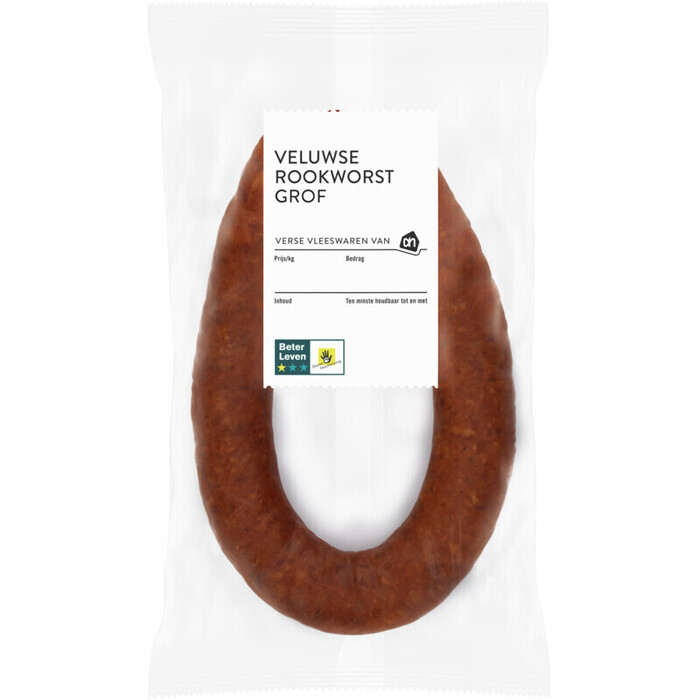 AH Veluwse rookworst grof (280g)