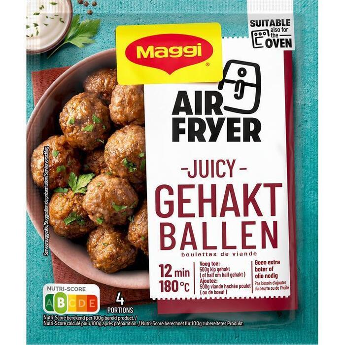 MAGGI Kruidenmix Air Fryer Meat Balls 69g (Zakje, 69g)