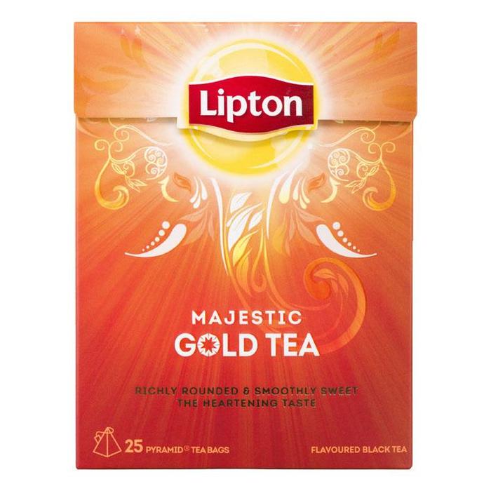 Lipton Majestic gold tea 1-kops (Stuk, 47.5g)