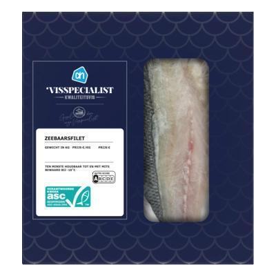 AH Visspecialist zeebaarsfilet (260g)