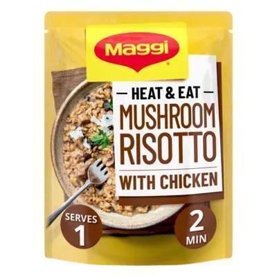 MAGGI Kant-en-klaar maaltijd Heat & Eat Risotto met Champignon 280 g (280g)