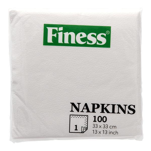 Finess Napkins White 100 Stuks (100 st.)