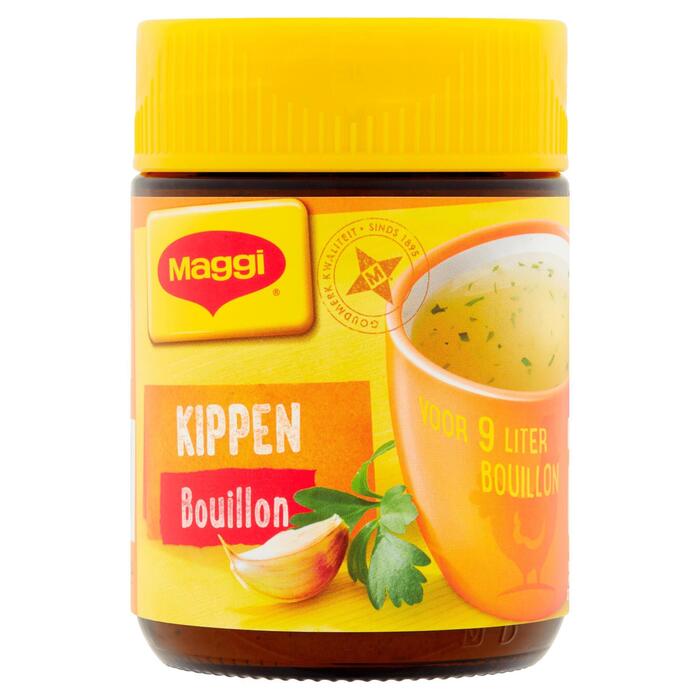 Maggi Drinkbouillon kippen bouillonpoeder (Pot, 154g)