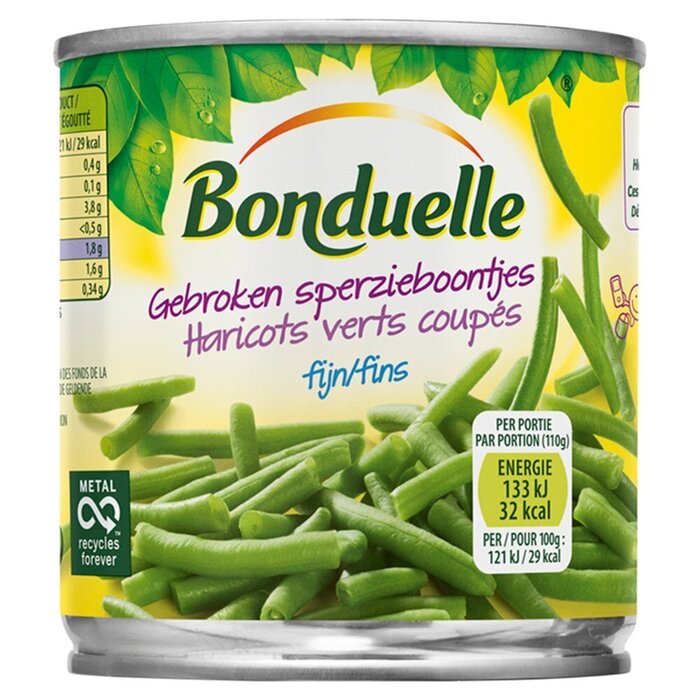 Gebroken Sperzieboontjes (Blik, 200g)