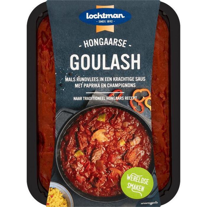 Lochtman Hongaarse Goulash Rund 500g (500g)