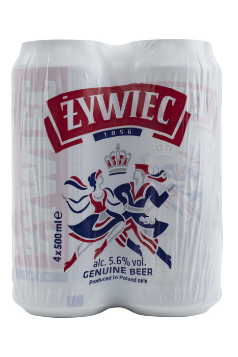 Zijwieck Bier blik 4 x 50 cl (4 × 2L)