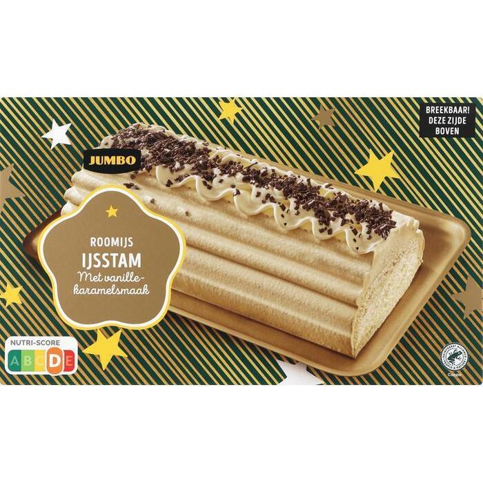 Jumbo Roomijs IJsstam met Vanille-Karamelsmaak (507g)