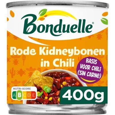 Rode kidneybonen in chili (400g)