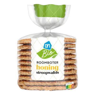 AH Biologisch Honing stroopwafels (290g)