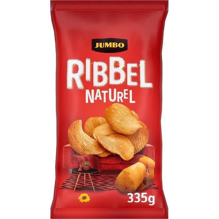 Jumbo Ribbel Naturel Big Pack 335 g (335g)