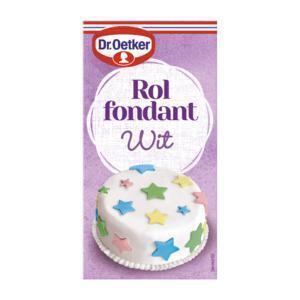 Dr. Oetker Rolfondant decoratie wit 200 g (200g)