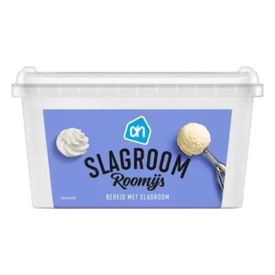 Slagroom roomijs (1L)