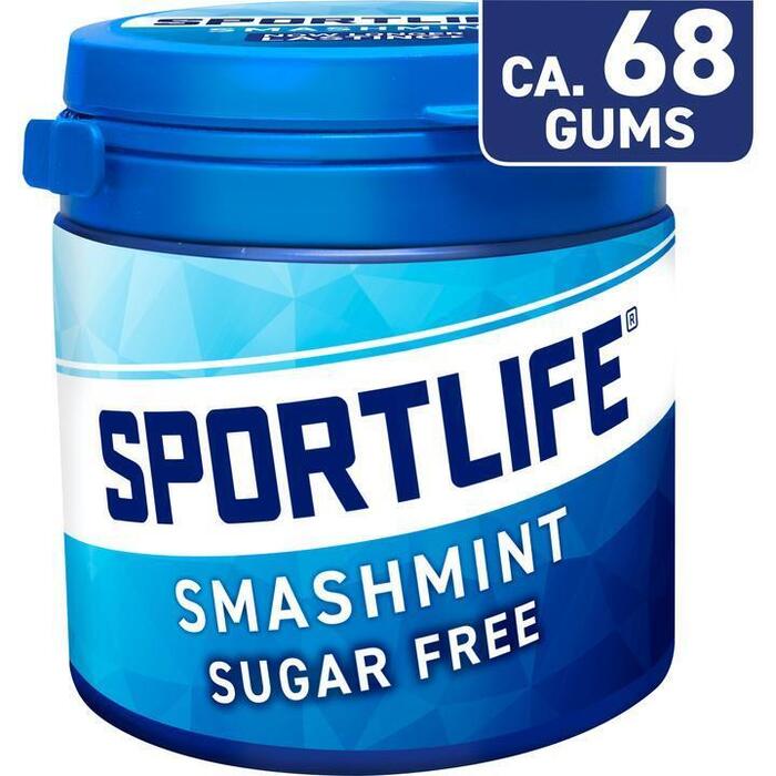 Sportlife Smashmint Sugar Free Gums 102g (102g)