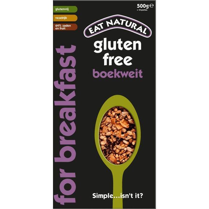 Eat Natural Muesli glutenvrij (500g)
