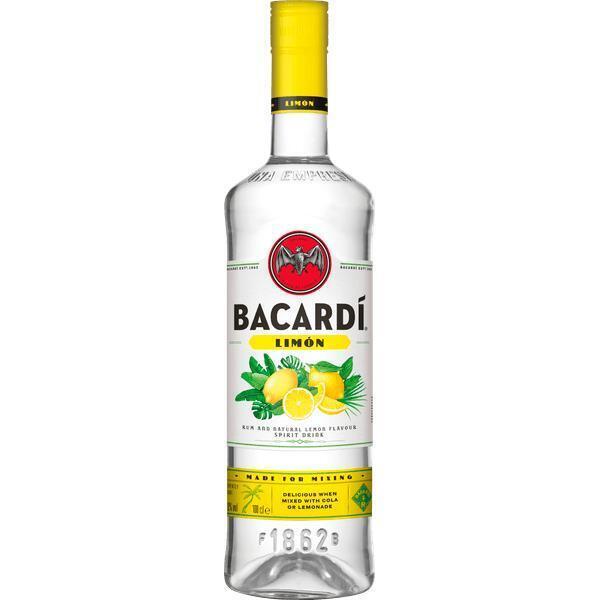 Bacardí Limon Rum 1000 ml (Fles, 1L)