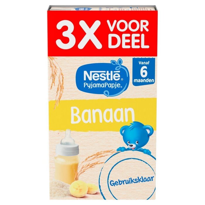 PyjamaPapje® Banaan 6+ baby pap (250ml)
