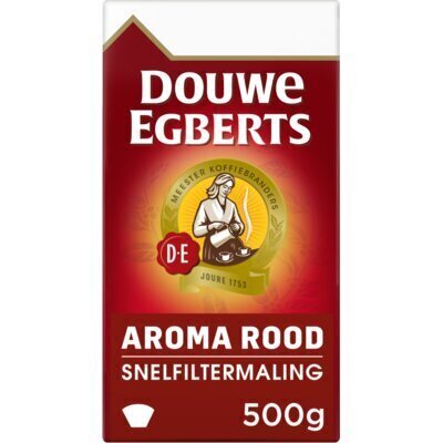 Douwe Egberts, Aroma rood (Pak, 500g)