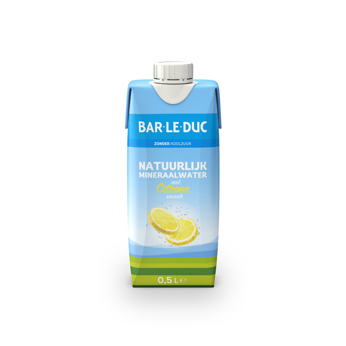 Bar-le-Duc Natuurlijk Mineraalwater met een Vleugje Citroen 0,5 L (0.5L)