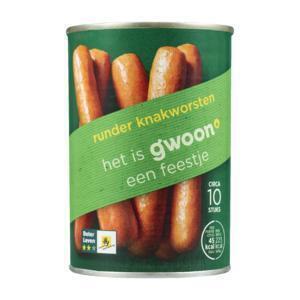 G'woon runder knakworst (400g)