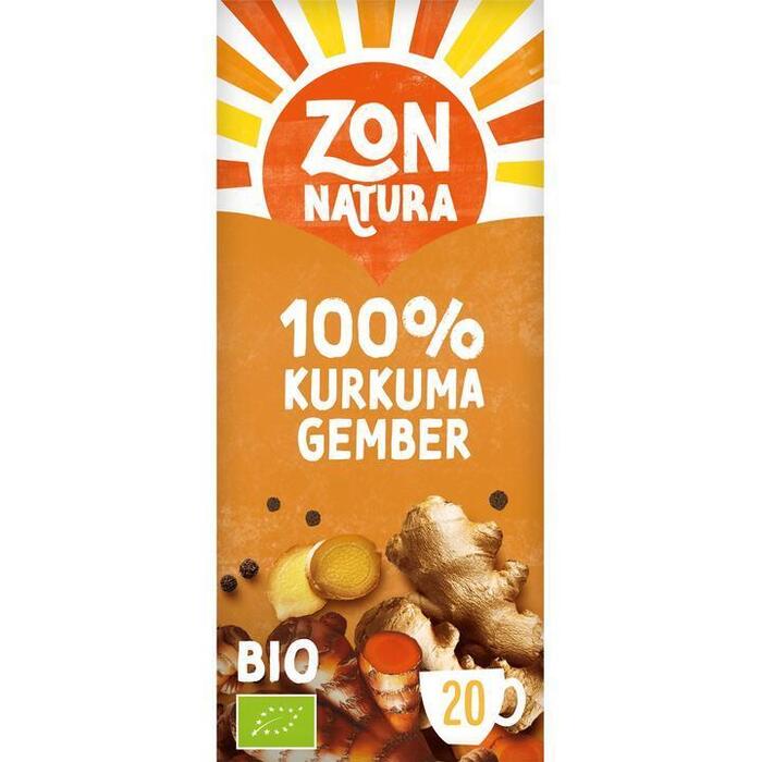 Zonnatura Kurkuma thee (zakjes, 36g)