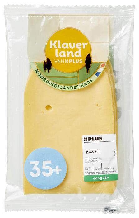 PLUS Klaverland Jong 35+ plakken (200g)