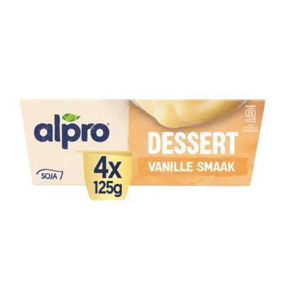 Dessert vanille 4 x 125 gram (4 × 125g)