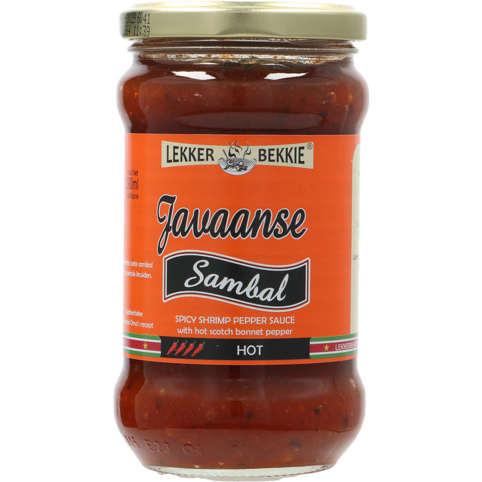 Sambal Javaanse LEKKER BEKKIE pt 290ml (290ml)