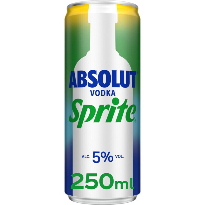 Absolut Vodka Sprite 250ml (250ml)