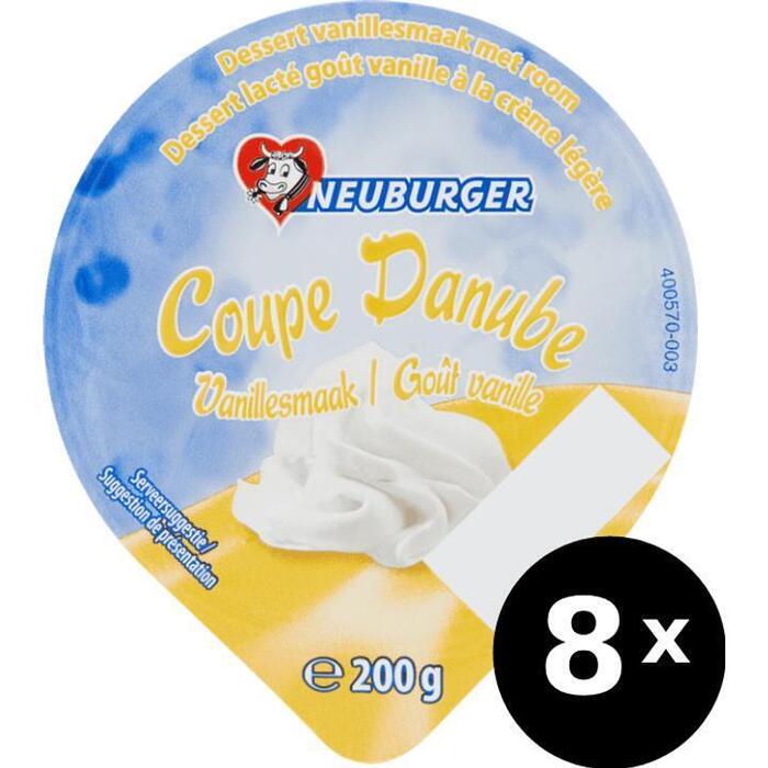 Neuburger Coupe Danube Vanillesmaak 8 x 200g (8 × 200g)