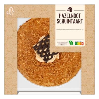 AH Hazelnootschuimtaart