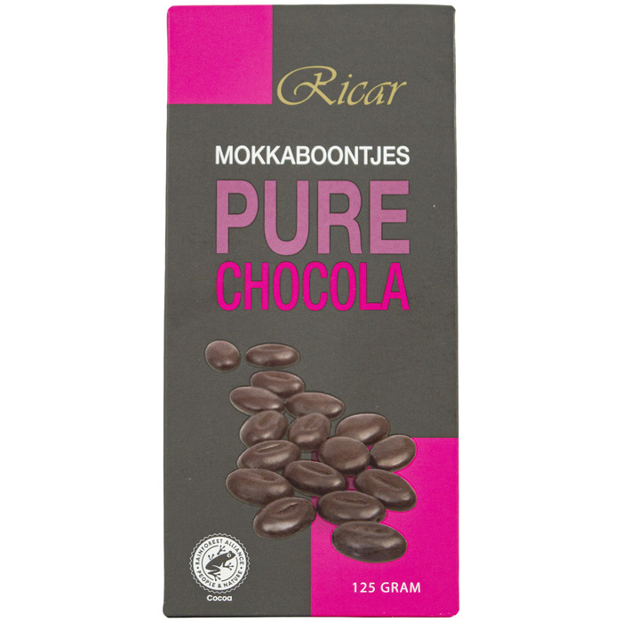 Mokkaboontjes puur (125g)