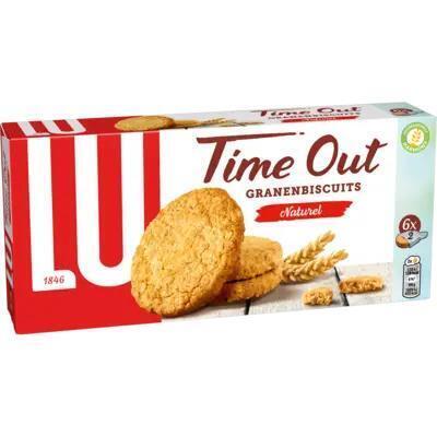Time out granenbiscuits naturel (Doos, 171g)
