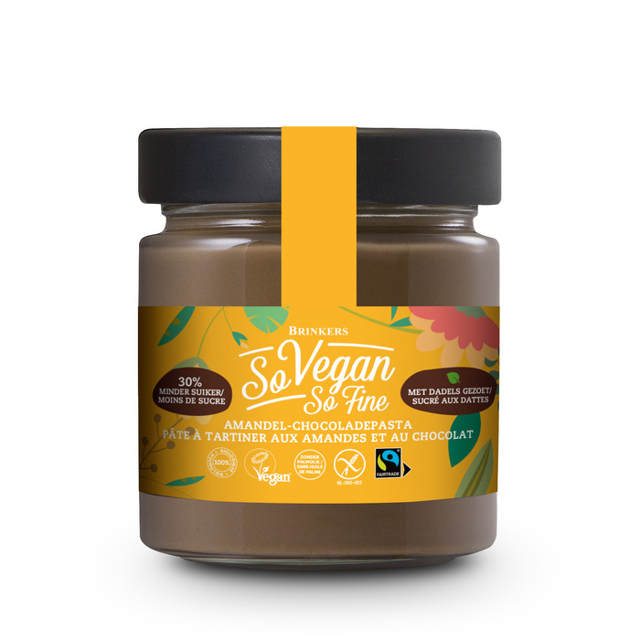 Brinkers So Vegan So Fine Amandel-Chocoladepasta 200 g (200g)