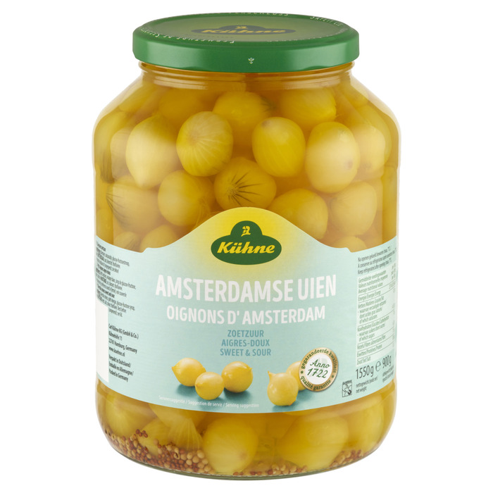 Kühne Amsterdamse Uien 1.700ml (1.55kg)