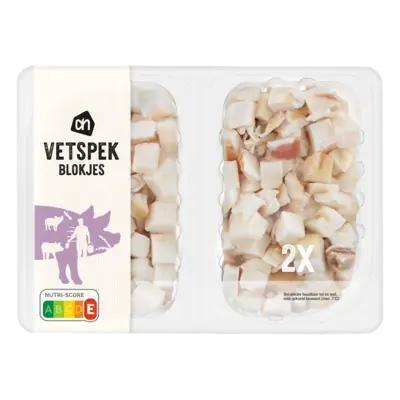 Vetspek blokjes (250g)