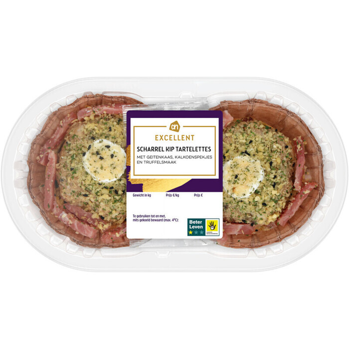 AH Excellent Scharrel kip tartelettes (285g)