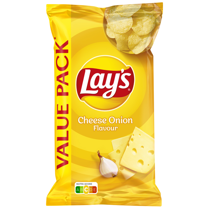 Lay's Cheese Onion Chips 300 gr (300g)