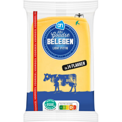 AH Goudse belegen 48+ plakken groot (400g)