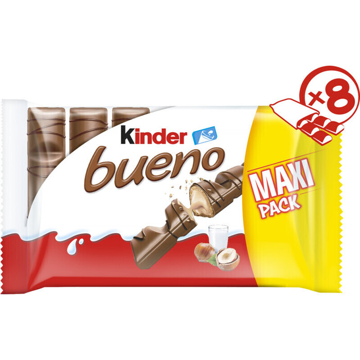 Bueno Melk en Hazelnoten (plastic, 344g)