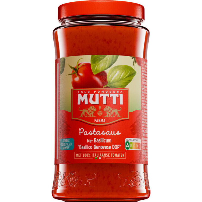 Mutti Pastasaus Basilico (400g)