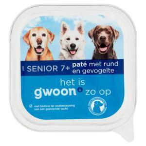 g'woon Pate rund gevogelte hond (150g)